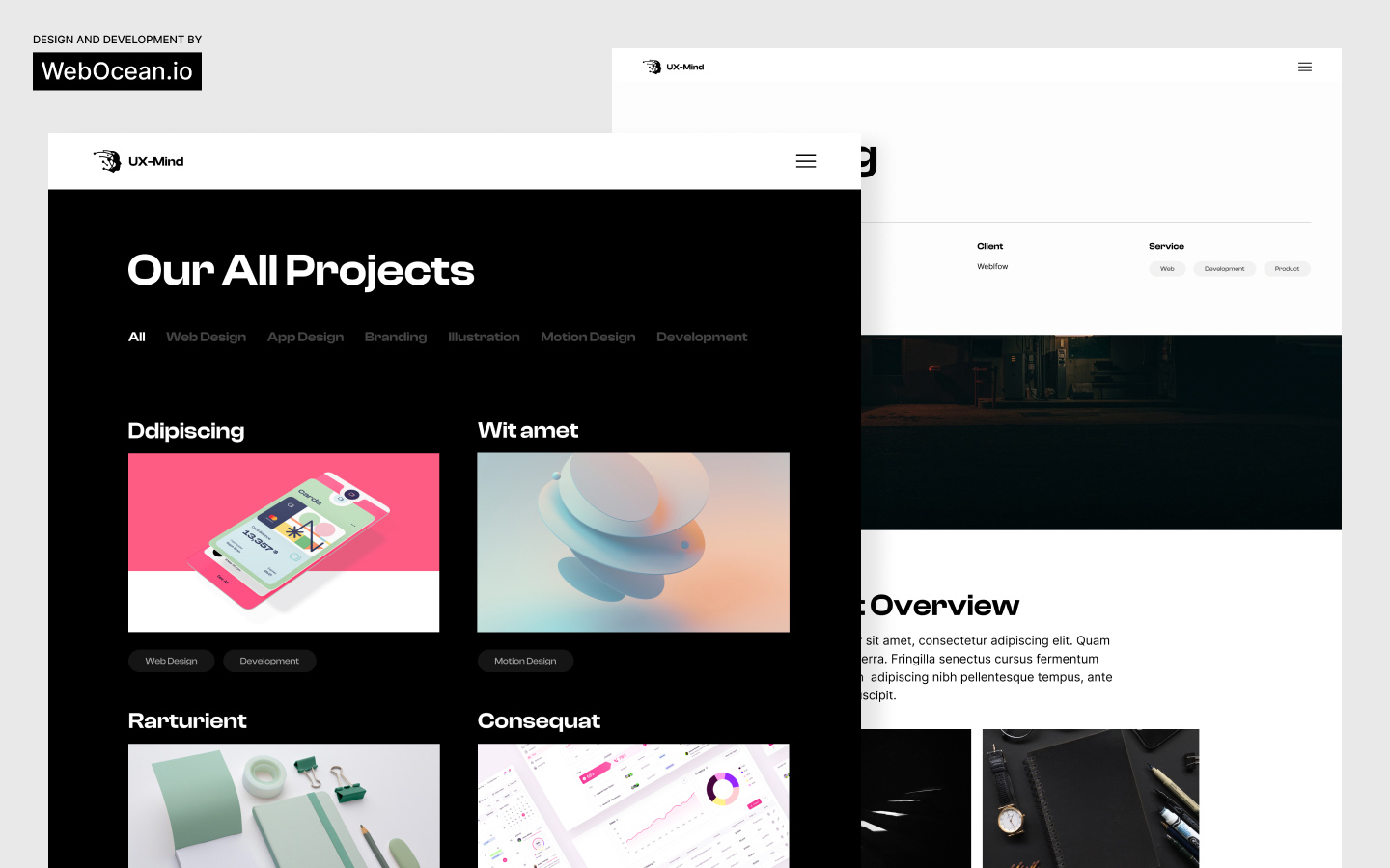 Mind-UX - Agency HTML5 Responsive Website Template
