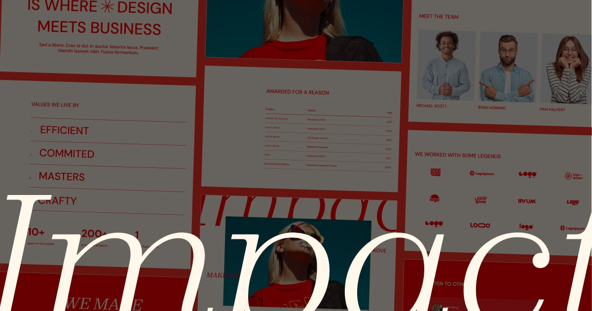 Impact Studio - Agency HTML5 Responsive Website Template