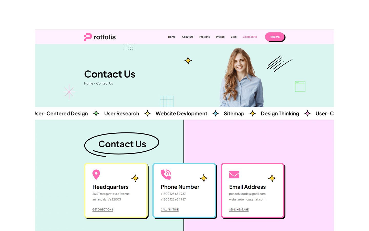 Protfolis - Portfolio HTML5 Responsive Website Template