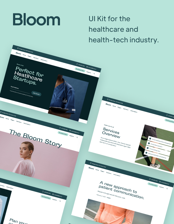 Bloom - Health HTML5 Responsive Website Template