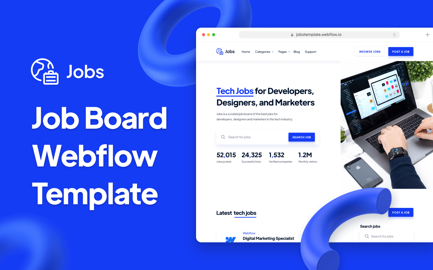 Jobs - Recruitment HTML5 Responsive Website Template