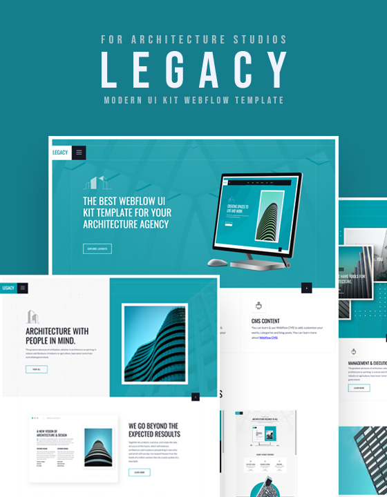 Legacy - Architecture HTML5 Responsive Website Template