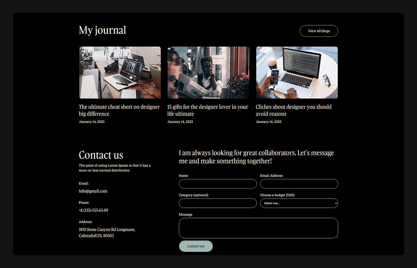 Memoir - Designer HTML5 Responsive Website Template