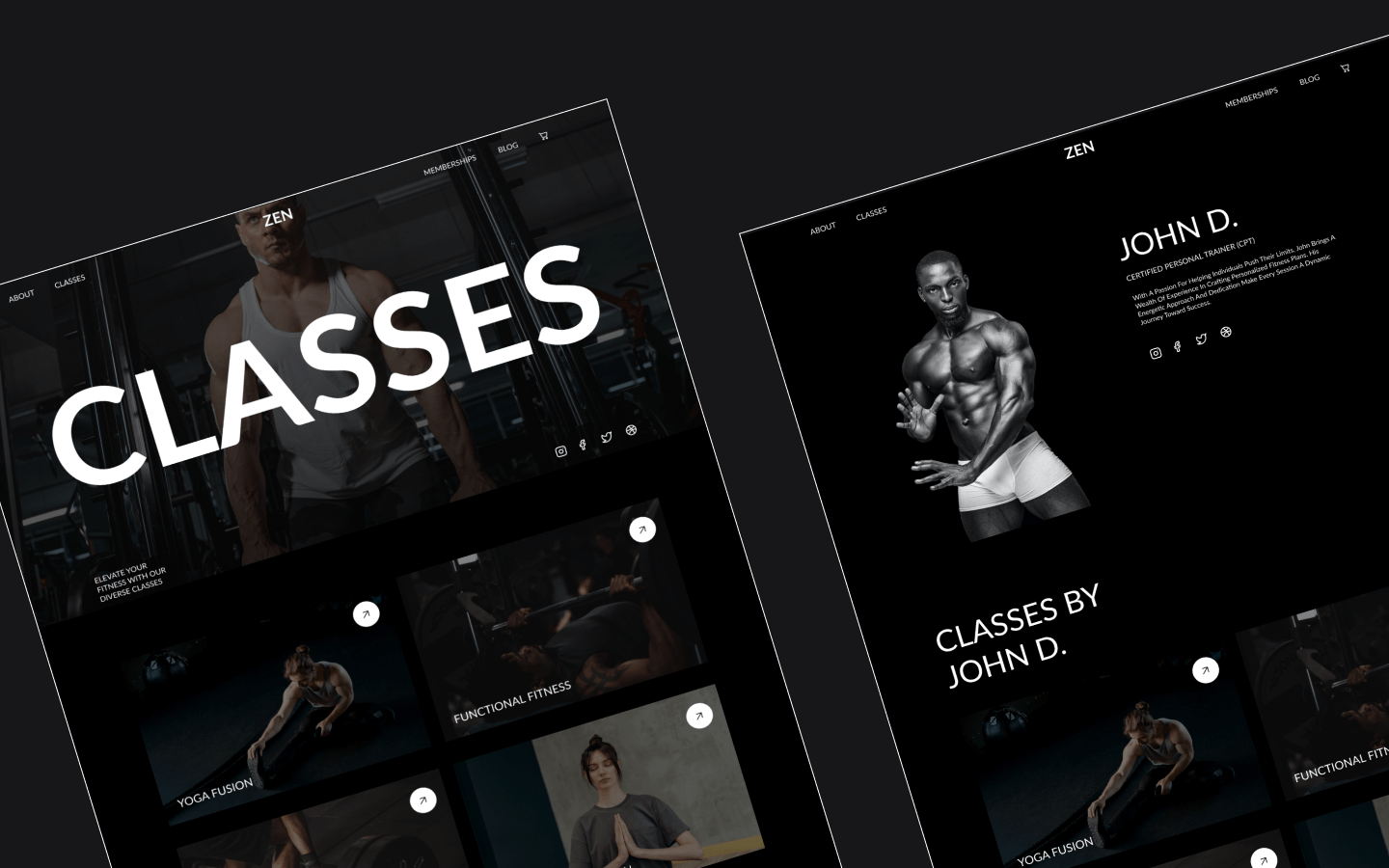 ZenFit - Gym HTML5 Responsive Website Template