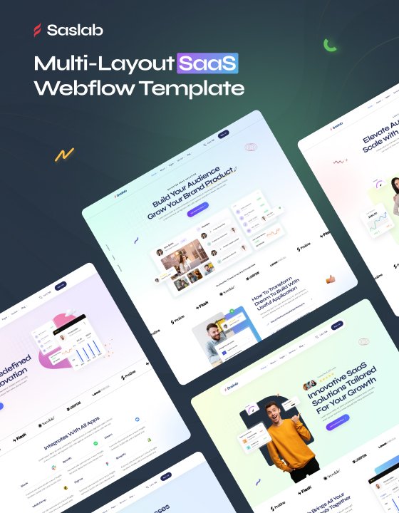 Saslab - SaaS HTML5 Responsive Website Template
