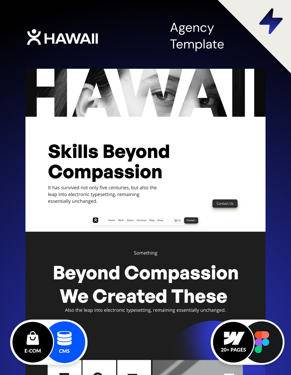 Hawaii by Azwedo - Agency design asset by webflow