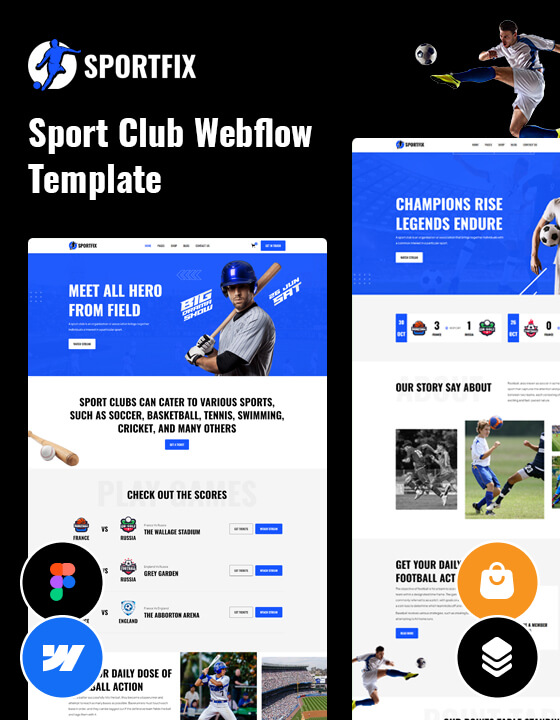 Sport Fix Sportfix - Sports HTML5 Responsive Website Template