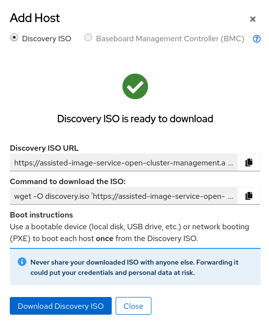 Deploying Single Node Bare metal OpenShift using Advanced Cluster ...