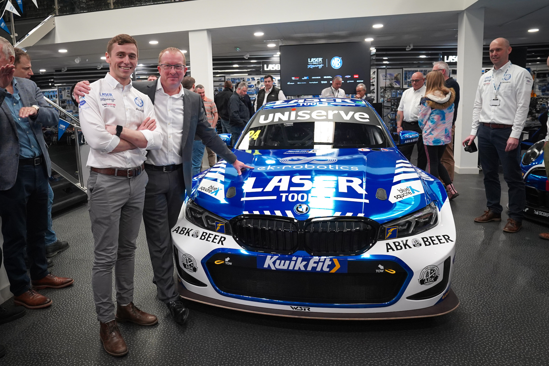 ek robotics extends its partnership with Laser Tools Racing with MB ...