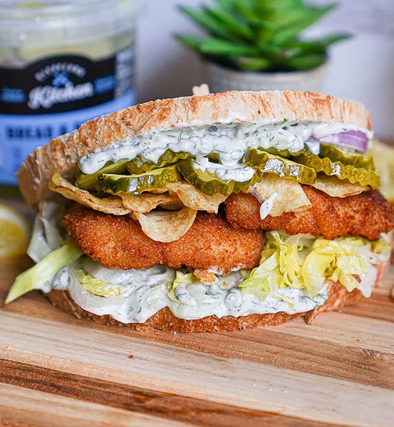Fried Fish Sandwich - Cleveland Kitchen