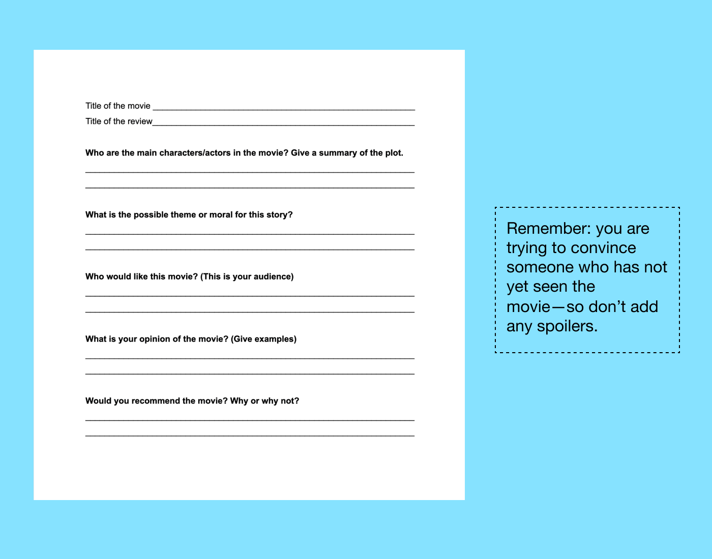film review english essay film review english essay