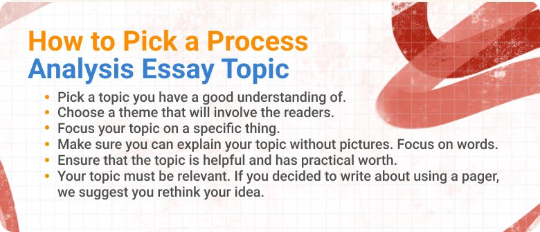 How to Pick a Process Analysis Essay Topic