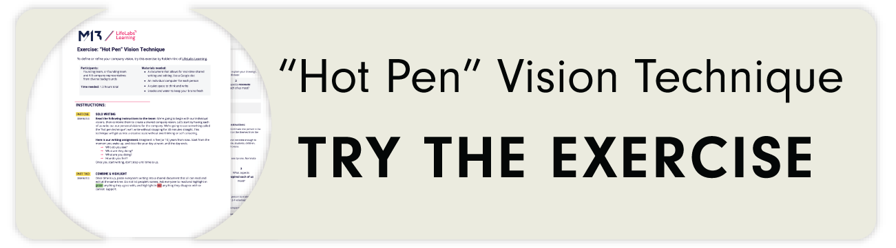 Click the button to get the template for the Hot Pen Vision Technique exercise