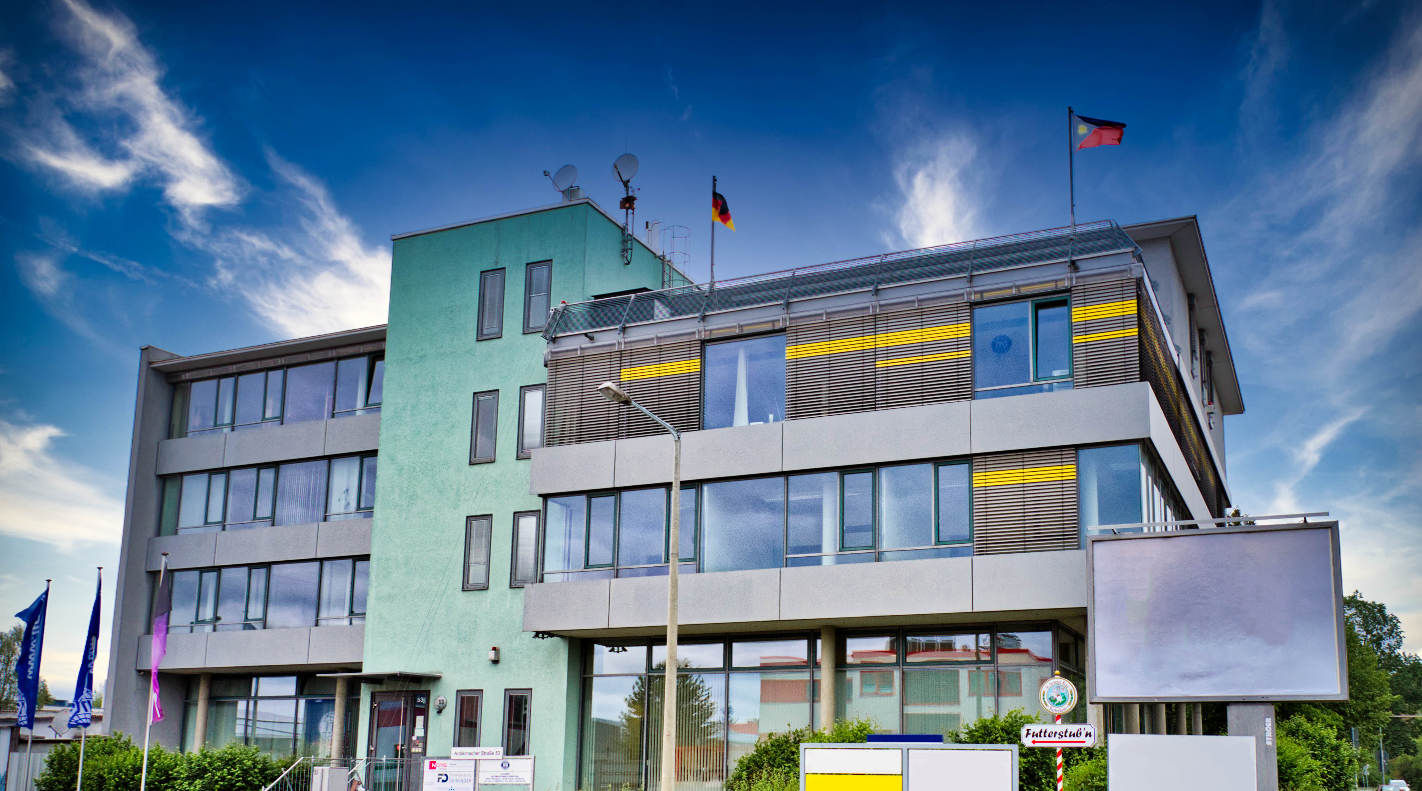 Bürogebäude von außen