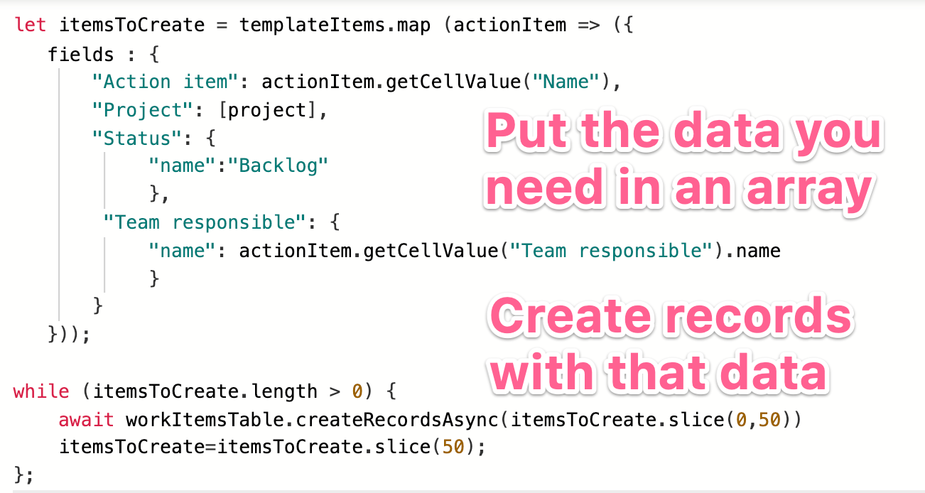 My "aha" moments learning Airtable scripting