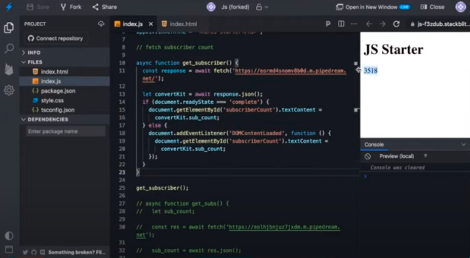 Fetch Live Data into Webflow, Part 1 | Automate All the Things