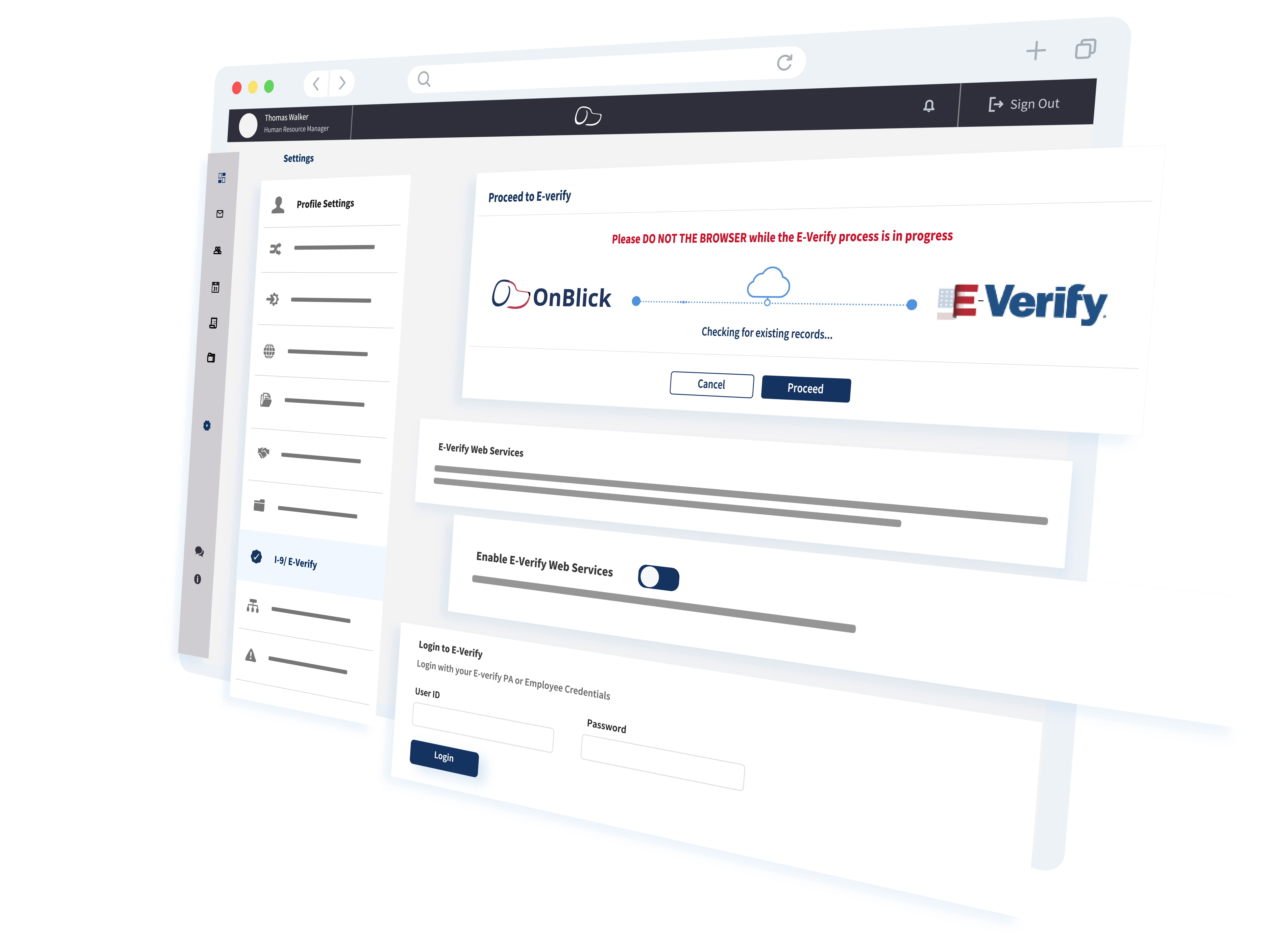 Electronic Form I 9 Compliance Software E Verify Onblick
