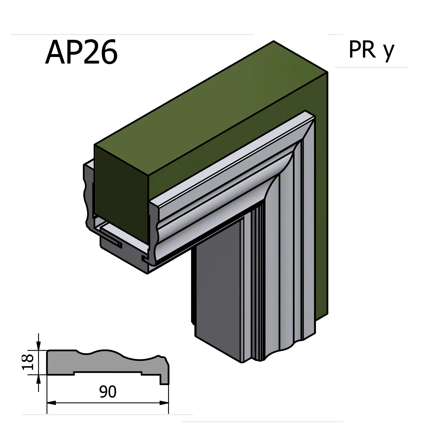 Prehung Interior Door Sets, Architraves Zakuna