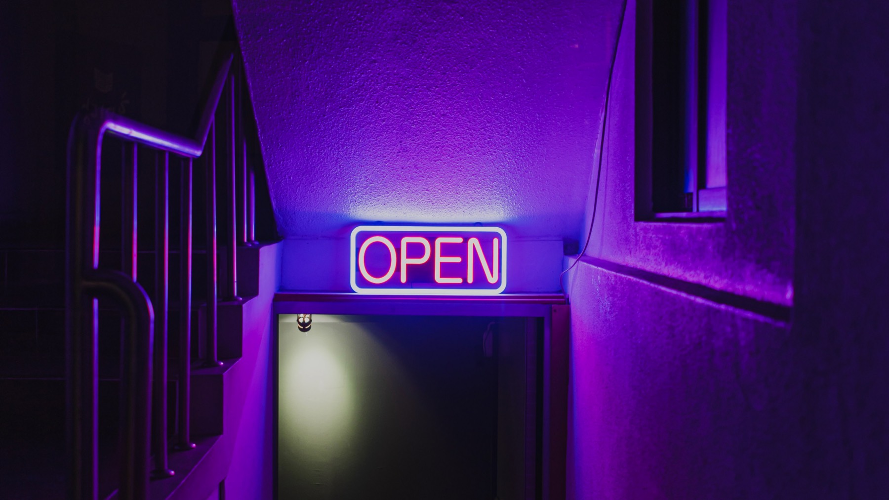 beauty school open sign