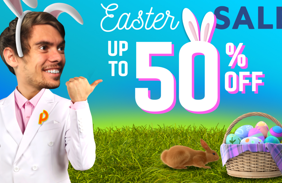 Easter Discount with Up to 50 off Blog