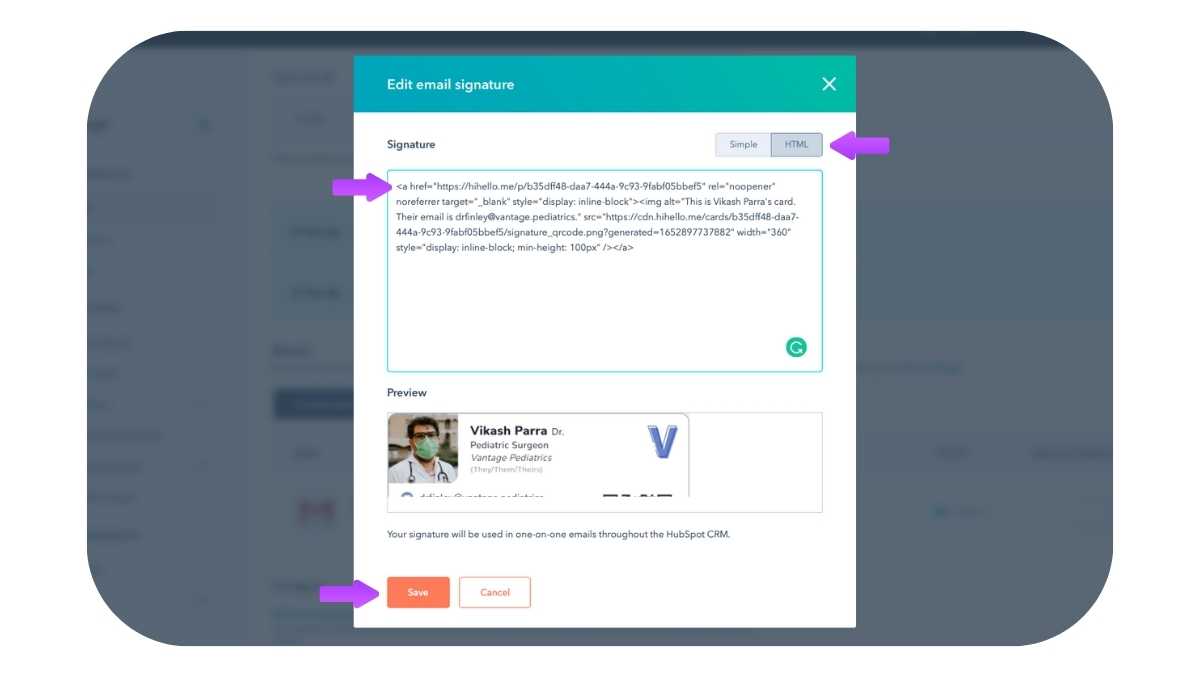 How To Add an Email Signature to HubSpot Blog