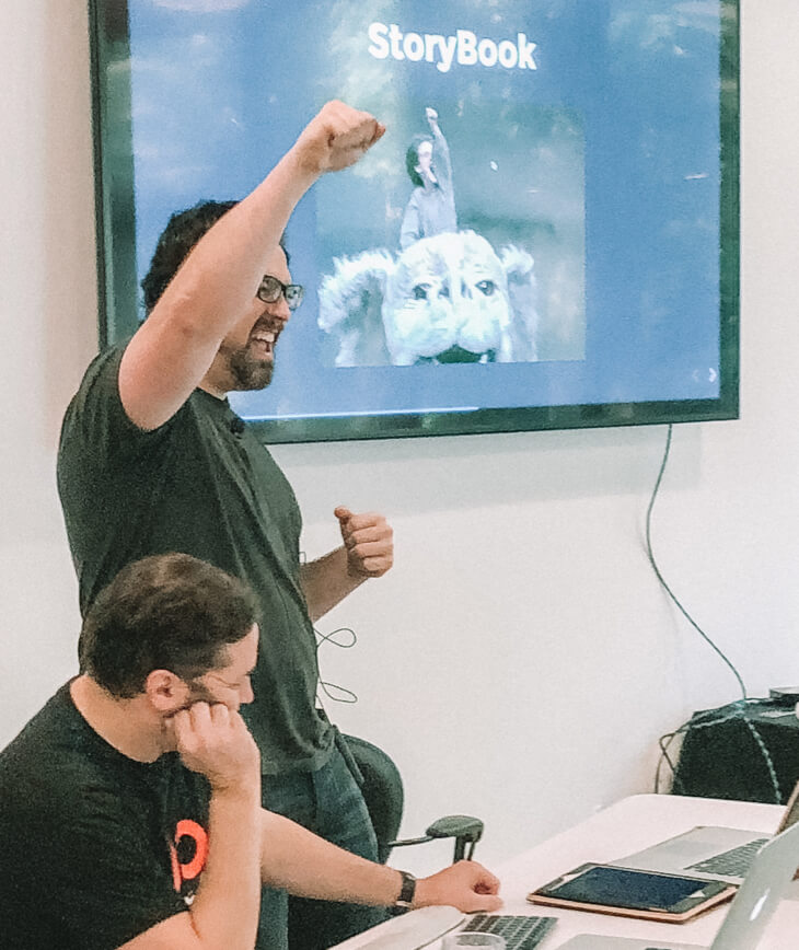 Infinite Red team leading a workshop