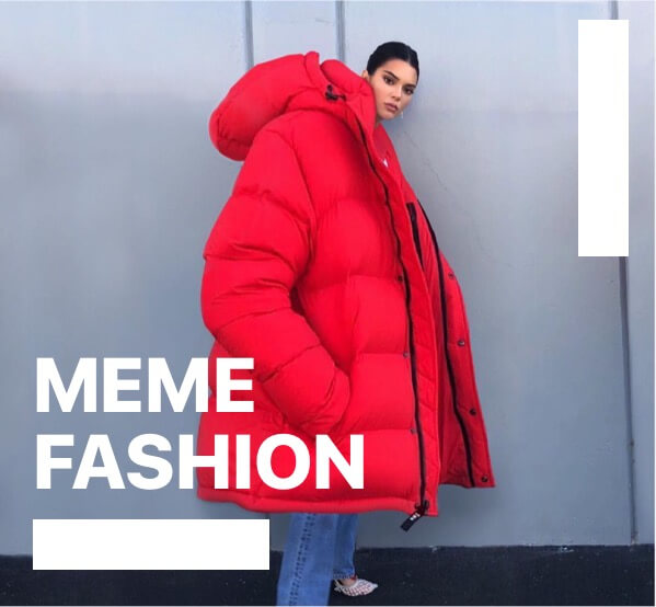 meme fashion as onne of the design-trends-2020