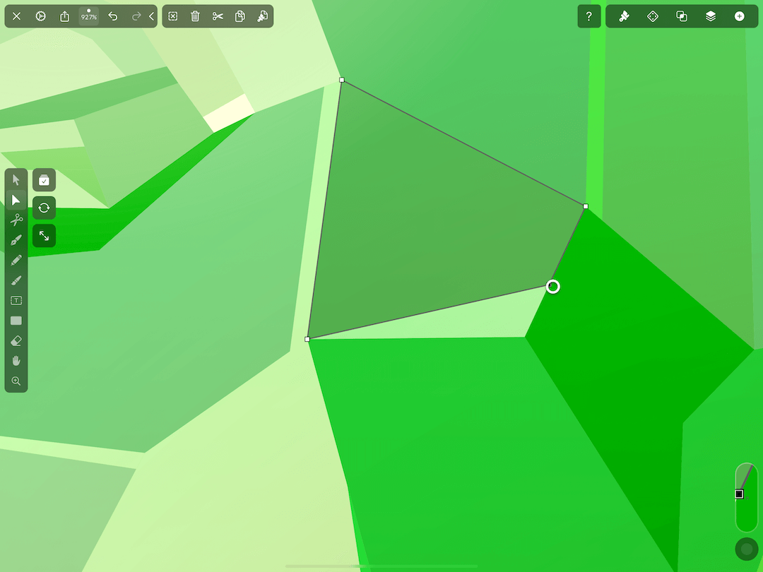 Settings | Vectornator Learn iPad