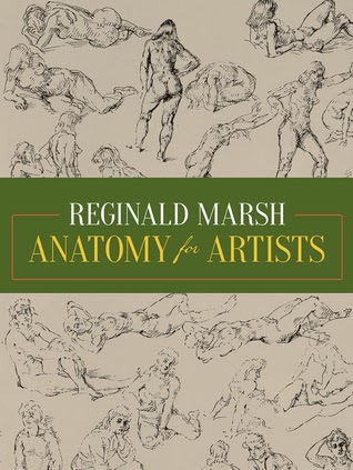 Book cover to Reginald Marsh's Anatomy for Artists