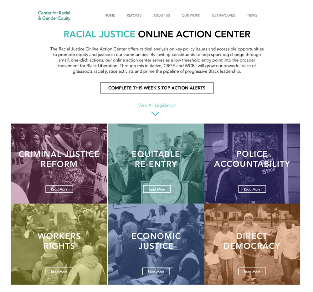 Racial Justice Online Action Center Equity Toolkit