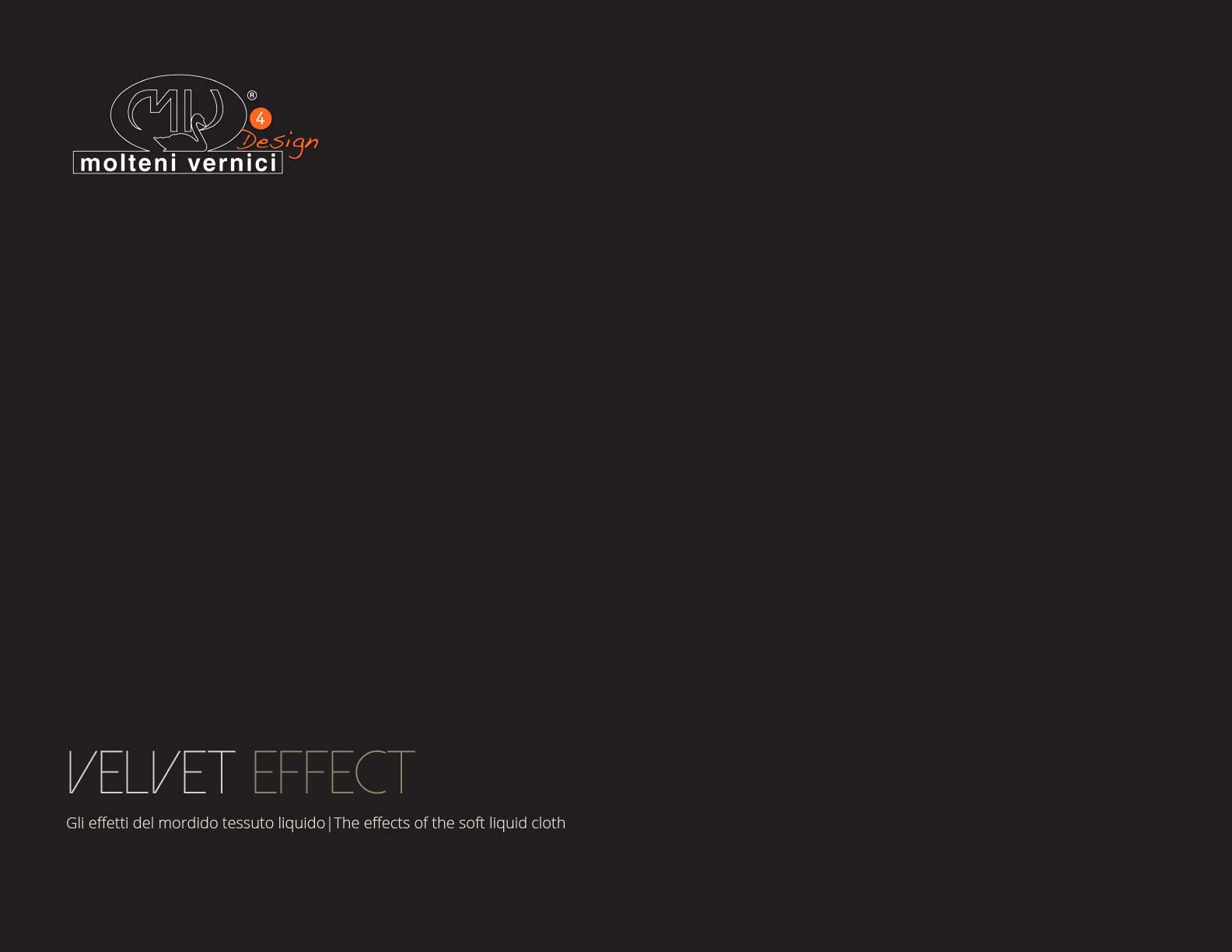 VELVET Varnish Effect Velvet by MOLTENI VERNICI special paints