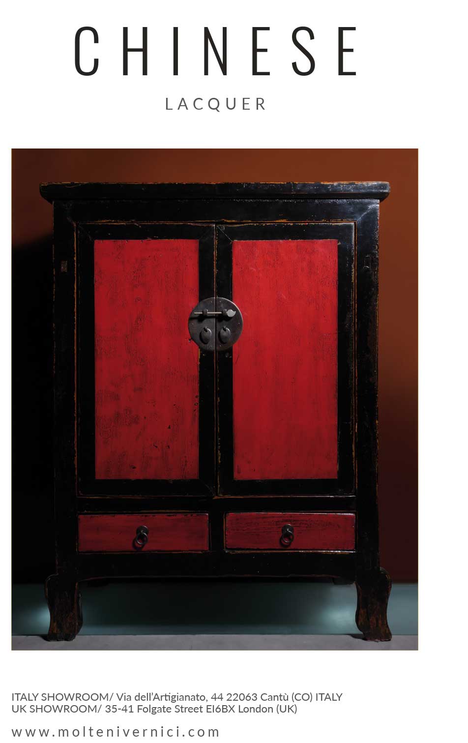 LACQUER varnish effect chinese laquer by MOLTENI VERNICI special paints