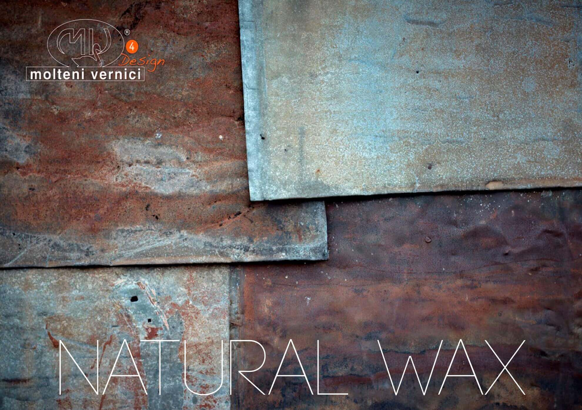 NATURAL WAX Varnish Series Waxed Metals by MOLTENI VERNICI special paints