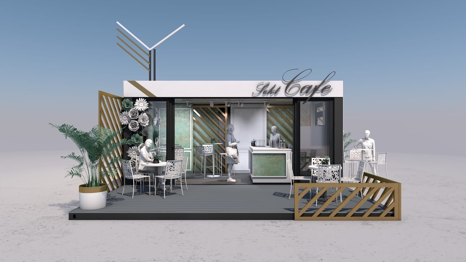 Mobile Sektbar | JP Spaces