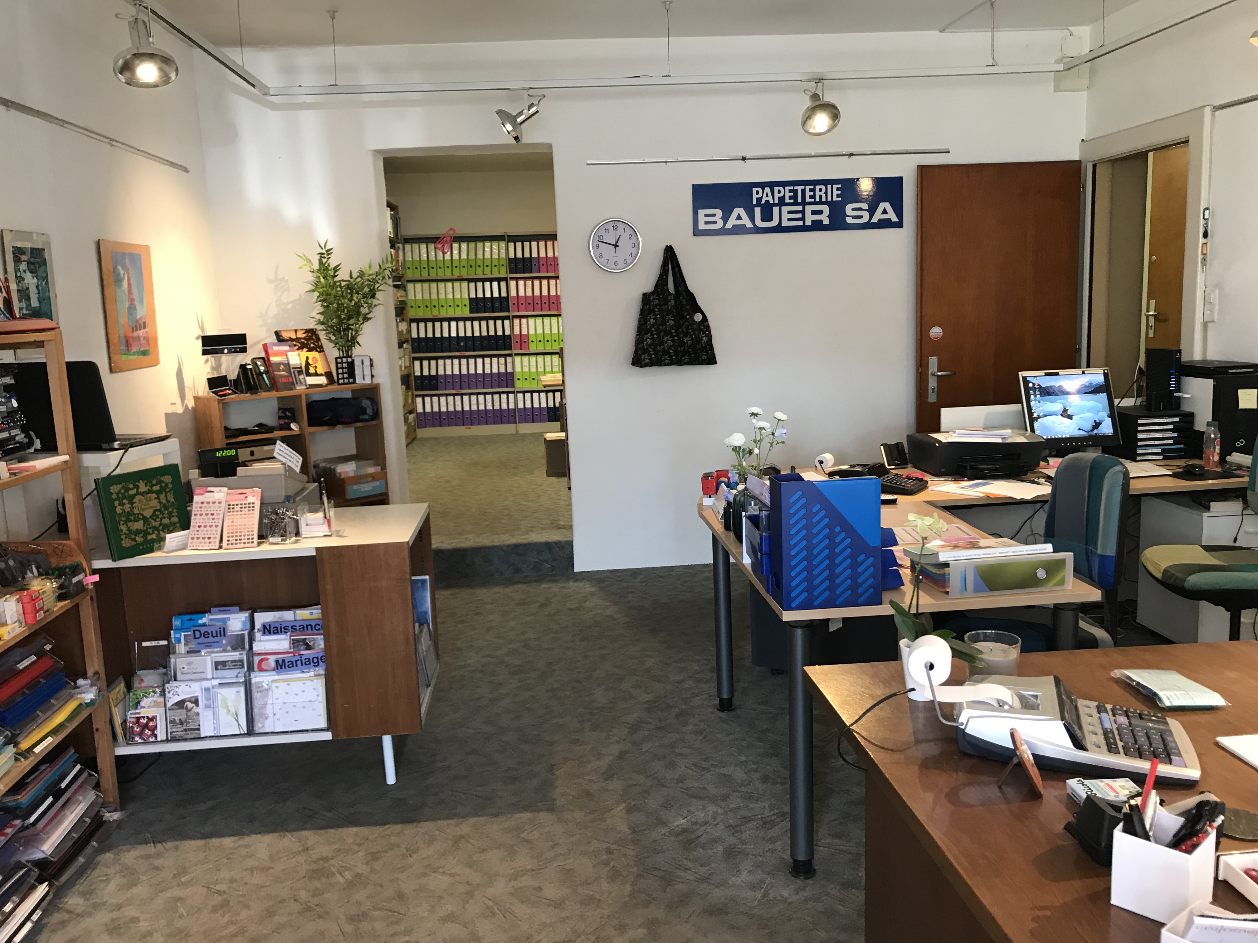 BAUER RENENS SA - Cancelleria Librairie
