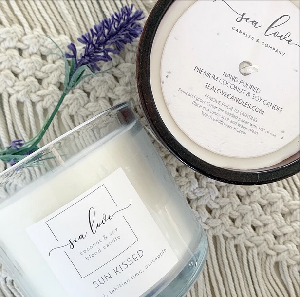 Sea Love Candles Maine Open Online