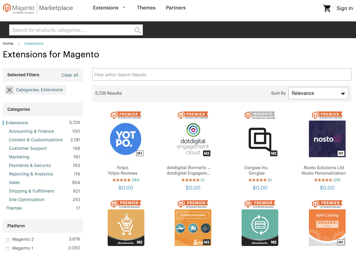 Magento Marketplace