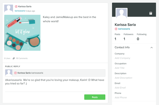 Sprout social comments