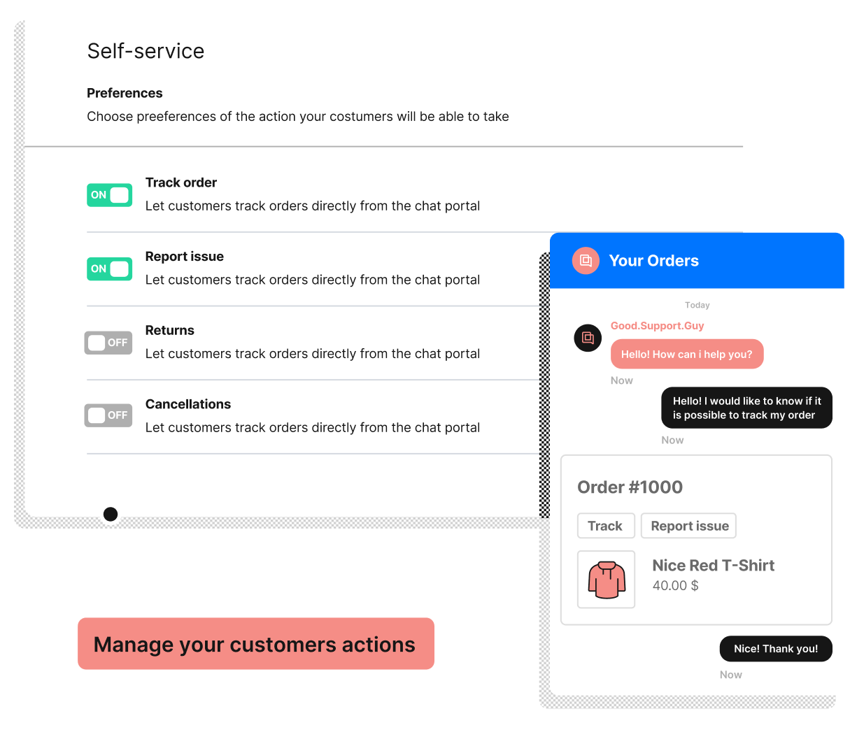 Self-service