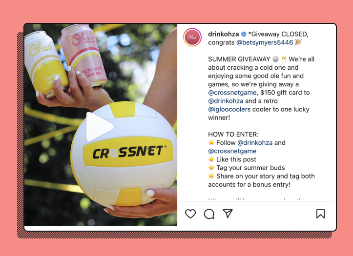 CROSSNET's Instagram is a great ecommerce growth tactic, because it captures traffic, engages customers, and incentivizes purchases.