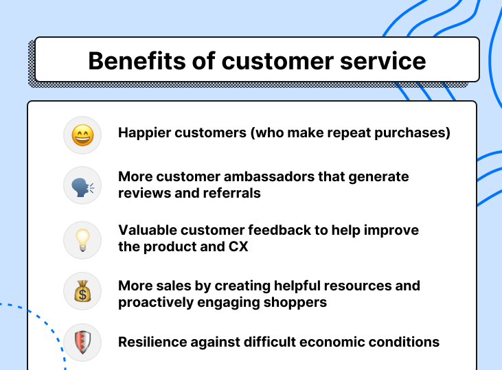 Benefits of customer service