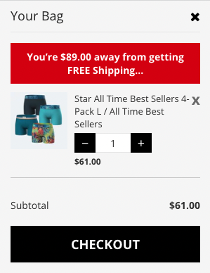 Qualify for free shipping.