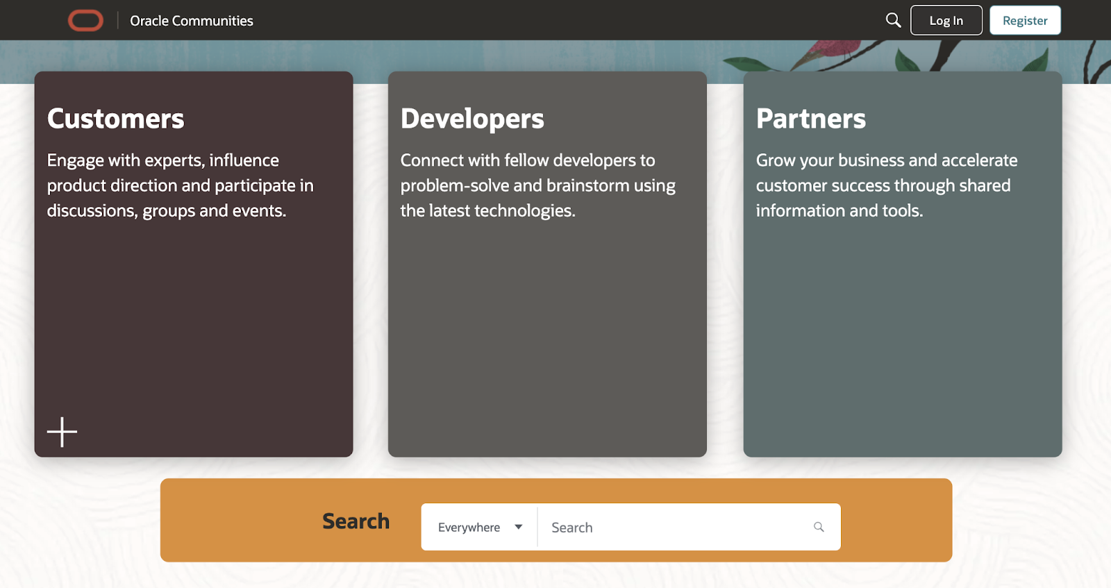 Oracle's customer community is a good example of an in-depth community that supports complex software.