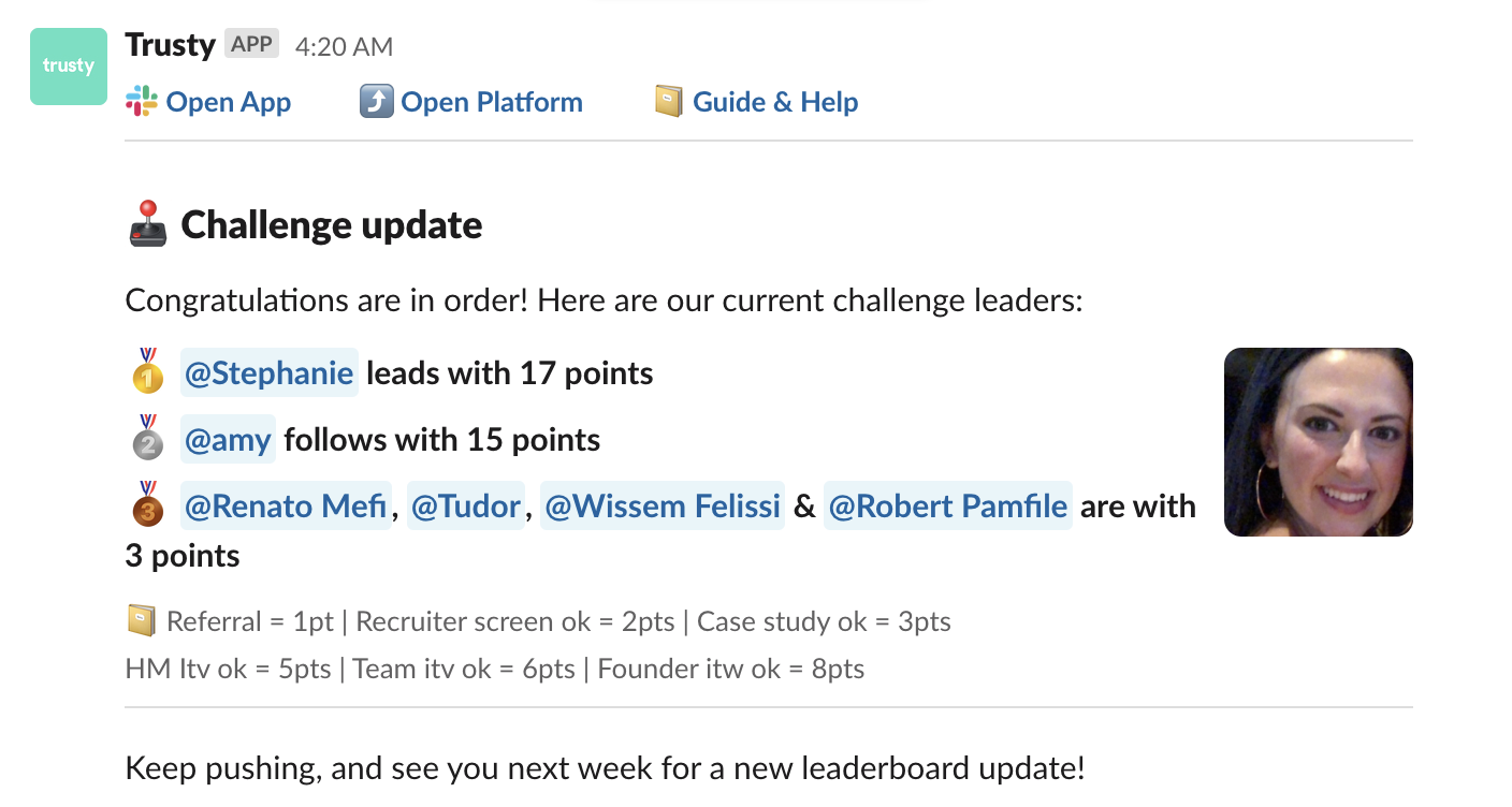 Trusty is a good program for employee referrals.