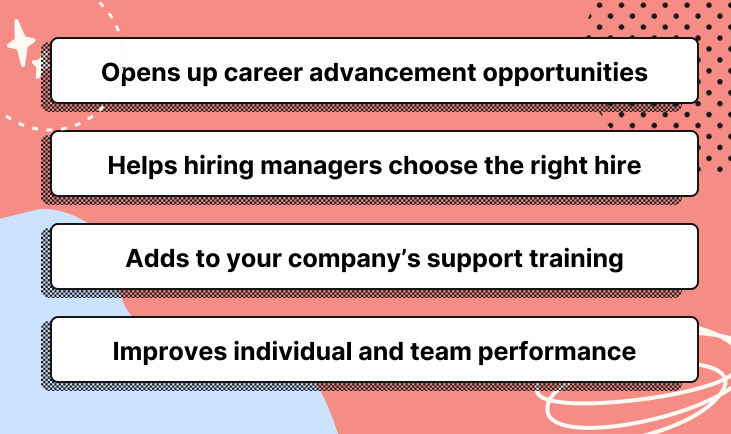 Benefits of customer service certifications.