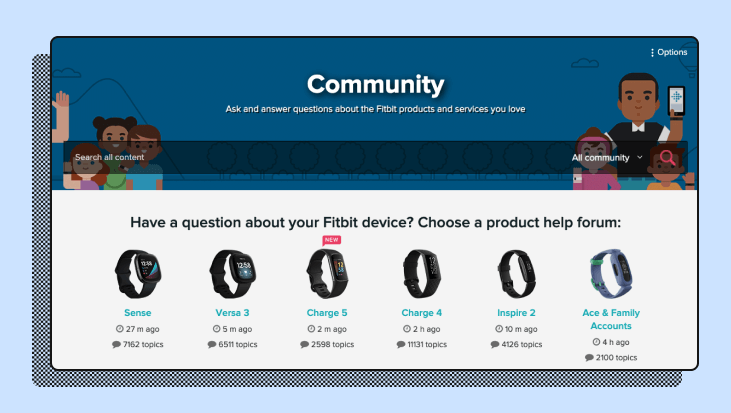 Offer a customer community that provides historical answers from other customers.