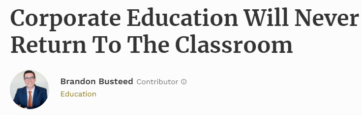corporate education