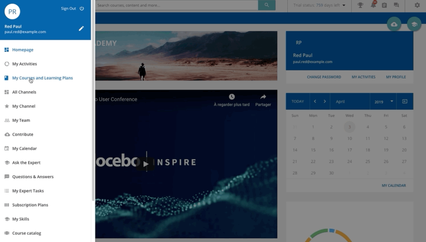 docebo screenshot