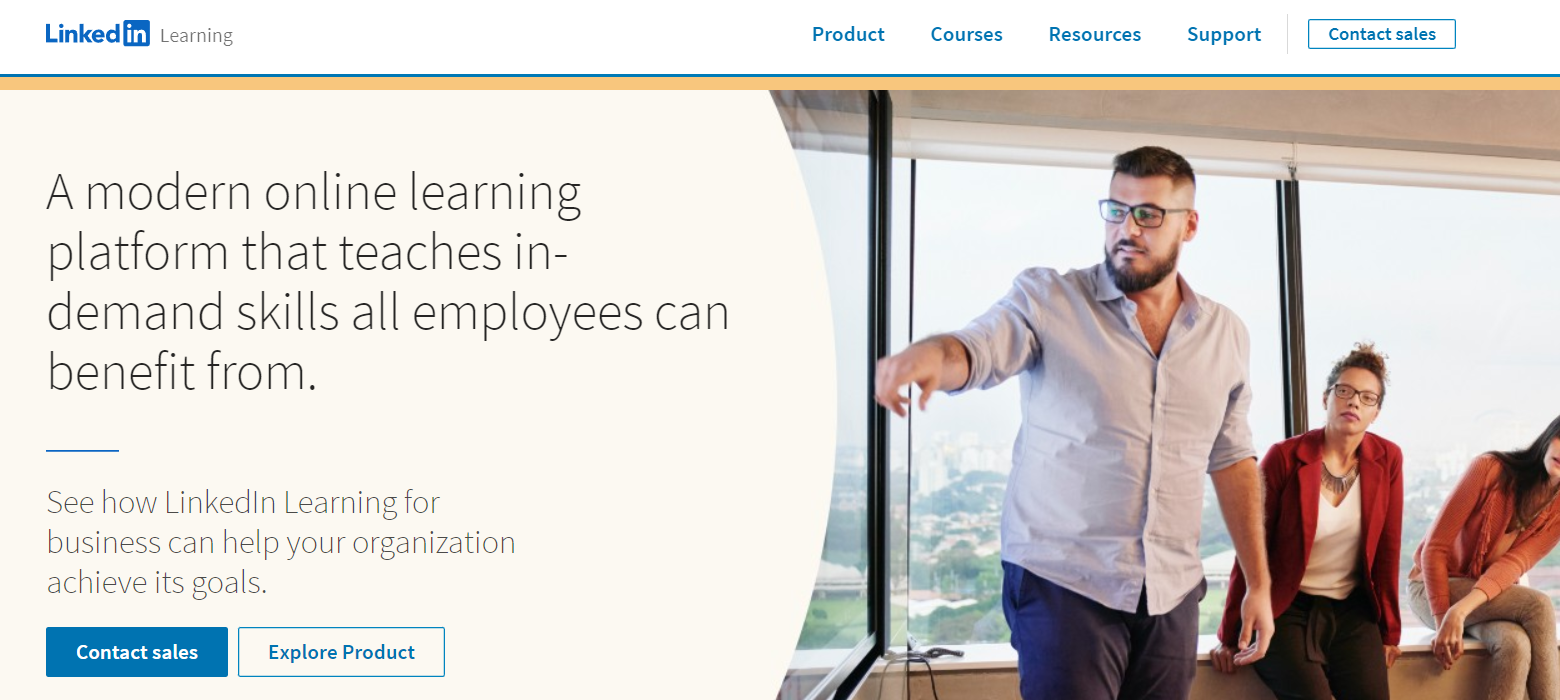 LinkedIn Learning online learning tools