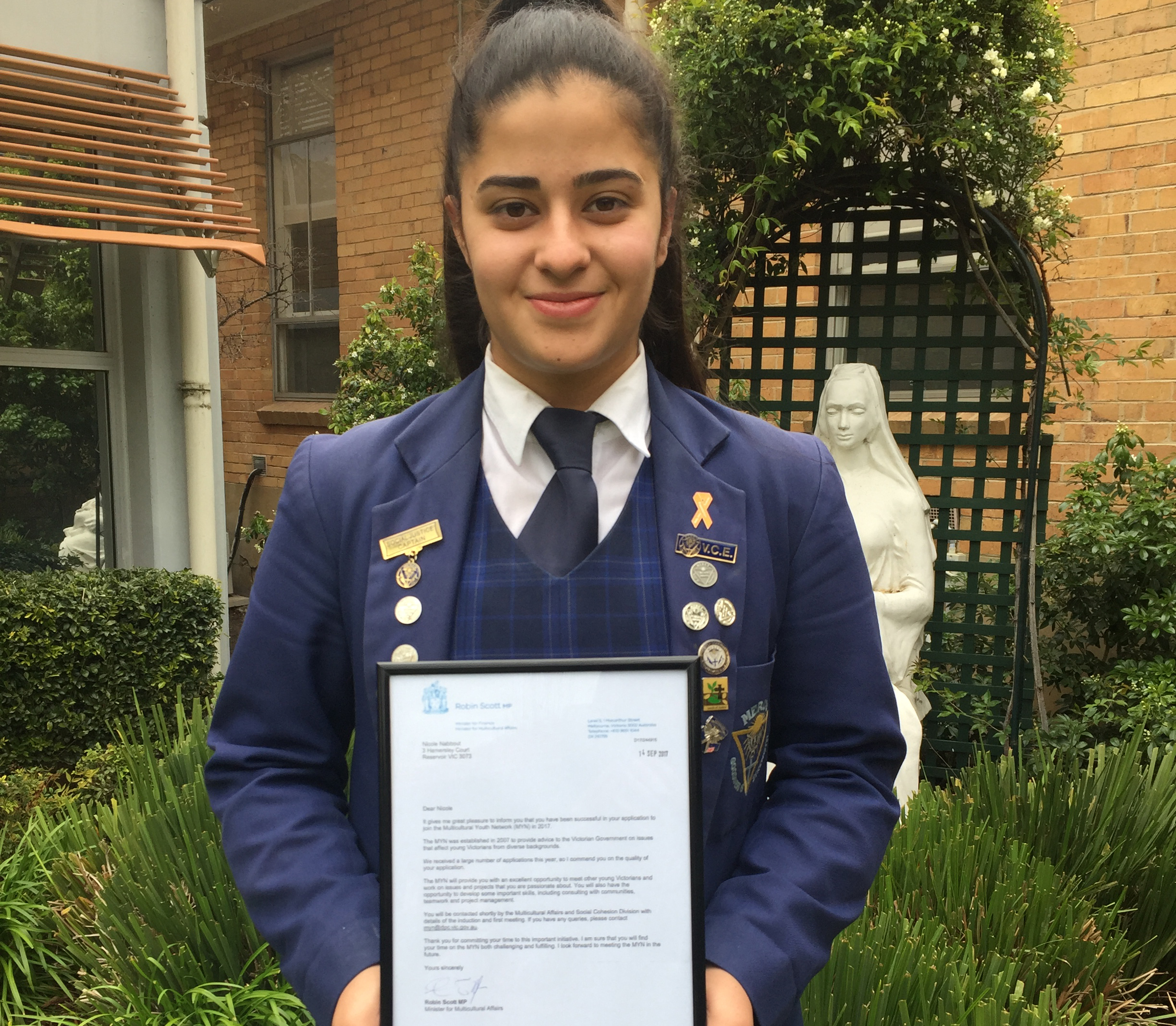 Congratulations Nicole!
